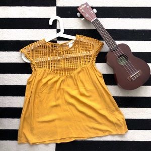 Spring Time Cutout Shirt